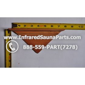 WOOD SHELVES + CUP HOLDERS - HEMLOCK WOOD CUP HOLDER STYLE 1 3