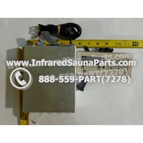 COMPLETE CONTROL POWER BOX WITH CONTROL PANEL - COMPLETE CONTROL POWER BOX  O-SAUNA INFRARED SAUNA WITH CONTROL PANEL 10