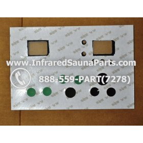 FACE PLATES - FACEPLATE FOR CIRCUIT BOARD VIDAL INFRARED SAUNA XZSN1DB V1.5 3