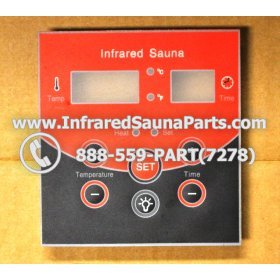 FACE PLATES - FACEPLATE FOR CIRCUIT BOARD ZENAWAKENING INFRARED SAUNA 06S064 4
