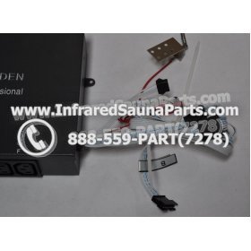 COMPLETE CONTROL POWER BOX 110V / 120V - COMPLETE CONTROL POWER BOX 110V  120V WITH 7 CIRCUIT BOARD PINS  6 FEMALE PLUGS SUPPLY WORLD INFRARED SAUNA 20
