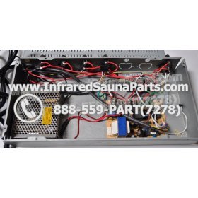 COMPLETE CONTROL POWER BOX 110V / 120V - COMPLETE CONTROL POWER BOX 110V / 120V LONGEVITY INFRARED SAUNA STYLE 8 9