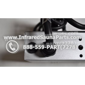 COMPLETE CONTROL POWER BOX 110V / 120V - COMPLETE CONTROL POWER BOX 110V / 120V LONGEVITY  INFRARED SAUNA STYLE 3 6