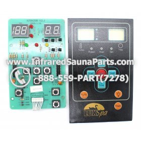 CIRCUIT BOARDS WITH  FACE PLATES - CIRCUIT BOARD WITH FACEPLATE XZSN2DB V2.1 COMBO SET OF TWO 1