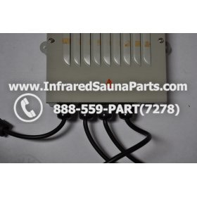 COMPLETE CONTROL POWER BOX 220V / 240V - COMPLETE CONTROL POWER BOX 220V / 240V SUNTECH INFRARED SAUNA WITH 8 HEATER PLUGS v1 3