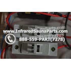 COMPLETE CONTROL POWER BOX 220V / 240V - COMPLETE CONTROL POWER BOX 220V / 240V VIDAL INFRARED SAUNA STYLE 1 10