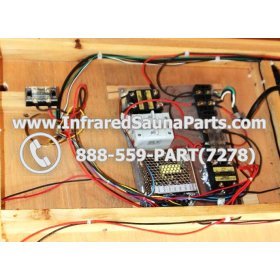 COMPLETE CONTROL POWER BOX 220V / 240V - COMPLETE CONTROL POWER BOX  220V / 240V SUNTECH INFRARED SAUNA STYLE 1 16