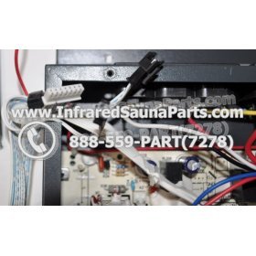 COMPLETE CONTROL POWER BOX 220V / 240V - COMPLETE CONTROL POWER BOX 220V / 240V  WITH 7 CIRCUIT BOARD PINS  6 FEMALE PLUGS SAUNA KING INFRARED SAUNA STYLE 9 29