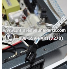 COMPLETE CONTROL POWER BOX 220V / 240V - COMPLETE CONTROL POWER BOX 220V / 240V  WITH 7 CIRCUIT BOARD PINS  6 FEMALE PLUGS SAUNA KING INFRARED SAUNA STYLE 9 30