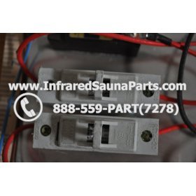 COMPLETE CONTROL POWER BOX 220V / 240V - COMPLETE CONTROL POWER BOX  220V / 240V WATERSTAR INFRARED SAUNA STYLE 1 11