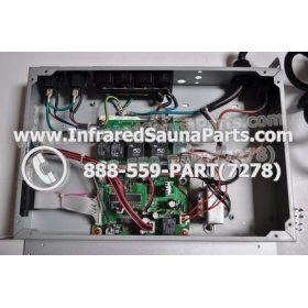 COMPLETE CONTROL POWER BOX 220V / 240V - COMPLETE CONTROL POWER BOX 220V / 240V SUNMATE INFRARED SAUNA STYLE 3 8