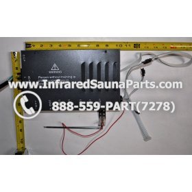 COMPLETE CONTROL POWER BOX 220V / 240V - COMPLETE CONTROL POWER BOX 220V / 240V SAUNAGEN INFRARED SAUNA  110V  120V WITH 7 CIRCUIT BOARD PINS  6 FEMALE PLUGS 18