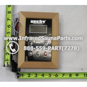 CIRCUIT BOARDS WITH  FACE PLATES - CIRCUIT BOARD WITH FACEPLATE FOR HECHT INFRARED SAUNA WITH USB MP3 FM  PLAYER  STYLE 1 SECONDARY 2