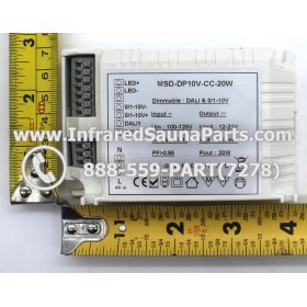 ADAPTERS / TRANSFORMERS - ADAPTERS TRANSFORMERS 110V /120V MSD-DP10V-CC-20W DIMMABLE 4