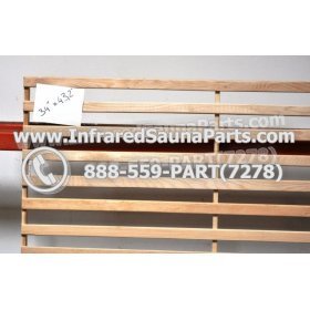 WOOD BACKRESTS - HEMLOCK WOOD BACKREST ( 34" x 43.2" ) 4