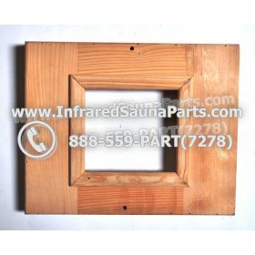 WOOD CONTROL PANEL TRIMS - HEMLOCK WOOD CONTROL PANEL TRIM STYLE 3 1