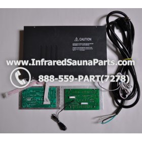 COMPLETE CONTROL POWER BOX WITH CONTROL PANEL - COMPLETE CONTROL POWER BOX 110V / 120V / 220V WITH 8 CIRCUIT BOARD PINS WITH TWO CONTROL PANELS 3