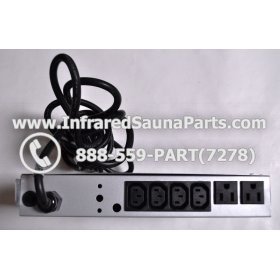 COMPLETE CONTROL POWER BOX 110V / 120V - COMPLETE CONTROL POWER BOX 110V / 120V MASTERSAUNA INFRARED SAUNA STYLE 3 5