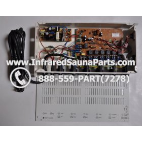 COMPLETE CONTROL POWER BOX 110V / 120V - COMPLETE CONTROL POWER BOX 110V / 120V GAIA INFRARED SAUNA STYLE 4 5