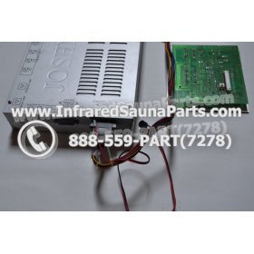 COMPLETE CONTROL POWER BOX WITH CONTROL PANEL - COMPLETE CONTROL POWER BOX GAIA INFRARED SAUNA STYLE 3 WITH ONE CONTROL PANEL 4