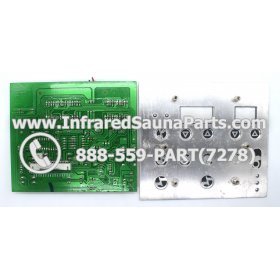 CIRCUIT BOARDS WITH  FACE PLATES - CIRCUIT BOARD WITH FACE PLATE SRZHX001 - (10 BUTTONS) 2