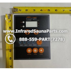 COMPLETE CONTROL POWER BOX WITH CONTROL PANEL - COMPLETE CONTROL POWER BOX CLEARLIGHT INFRARED SAUNA 110v 120v WITH TWO CONTROL PANELS 23