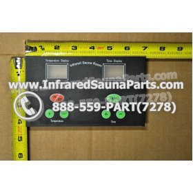 CIRCUIT BOARDS WITH  FACE PLATES - CIRCUIT BOARD WITH FACEPLATE PRECISION THERAPY INFRARED SAUNA NYSN3DB F1.3 WITH WIRE 2