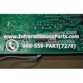 CIRCUIT BOARDS / TOUCH PADS - CIRCUIT BOARD  TOUCHPAD SAUNA SUPPLY WORLD INFRARED SAUNA WXYZLYCA23V10 WITH THERMOSTAT WIRE 5