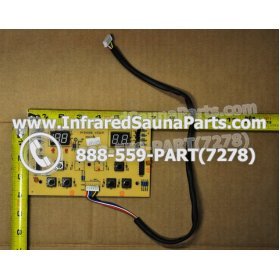 CIRCUIT BOARDS / TOUCH PADS - CIRCUIT BOARD  TOUCHPAD WASAUNA INFRARED SAUNA  WITH THERMO WIRE NYSN2DB V3.2F 2
