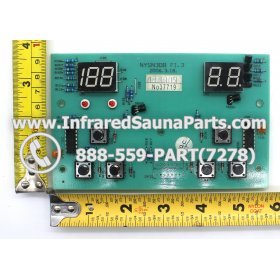CIRCUIT BOARDS / TOUCH PADS - CIRCUIT BOARD  TOUCHPAD HEALTHLAND INFRARED SAUNA NYSN3DB F1.3 3