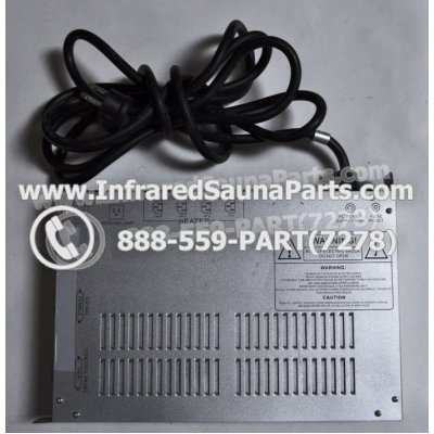COMPLETE CONTROL POWER BOX 220V / 240V - COMPLETE CONTROL POWER BOX 220V / 240V WATERSTAR  INFRARED SAUNA STYLE 3 1