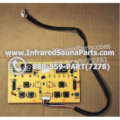CIRCUIT BOARDS / TOUCH PADS - CIRCUIT BOARD  TOUCHPAD SAUNA KING INFRARED SAUNA WITH THERMO WIRE NYSN2DB V3.2F 1